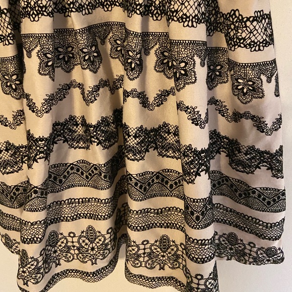 Elle Black and Tan dress - Picture 4 of 5